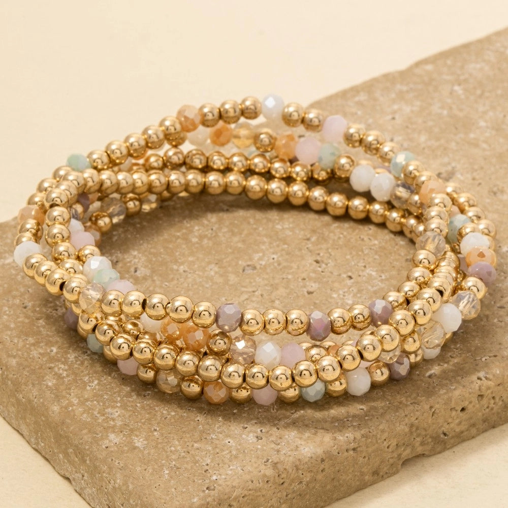 Five-Strand Beaded Bracelet