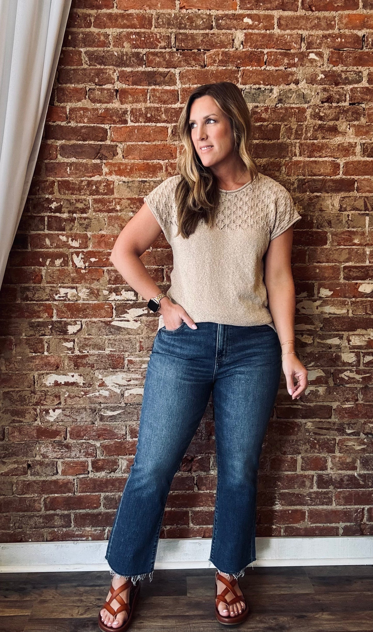 Shy Girl Crop Flare