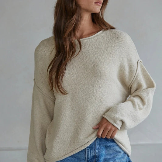 Collie Cream Sweater