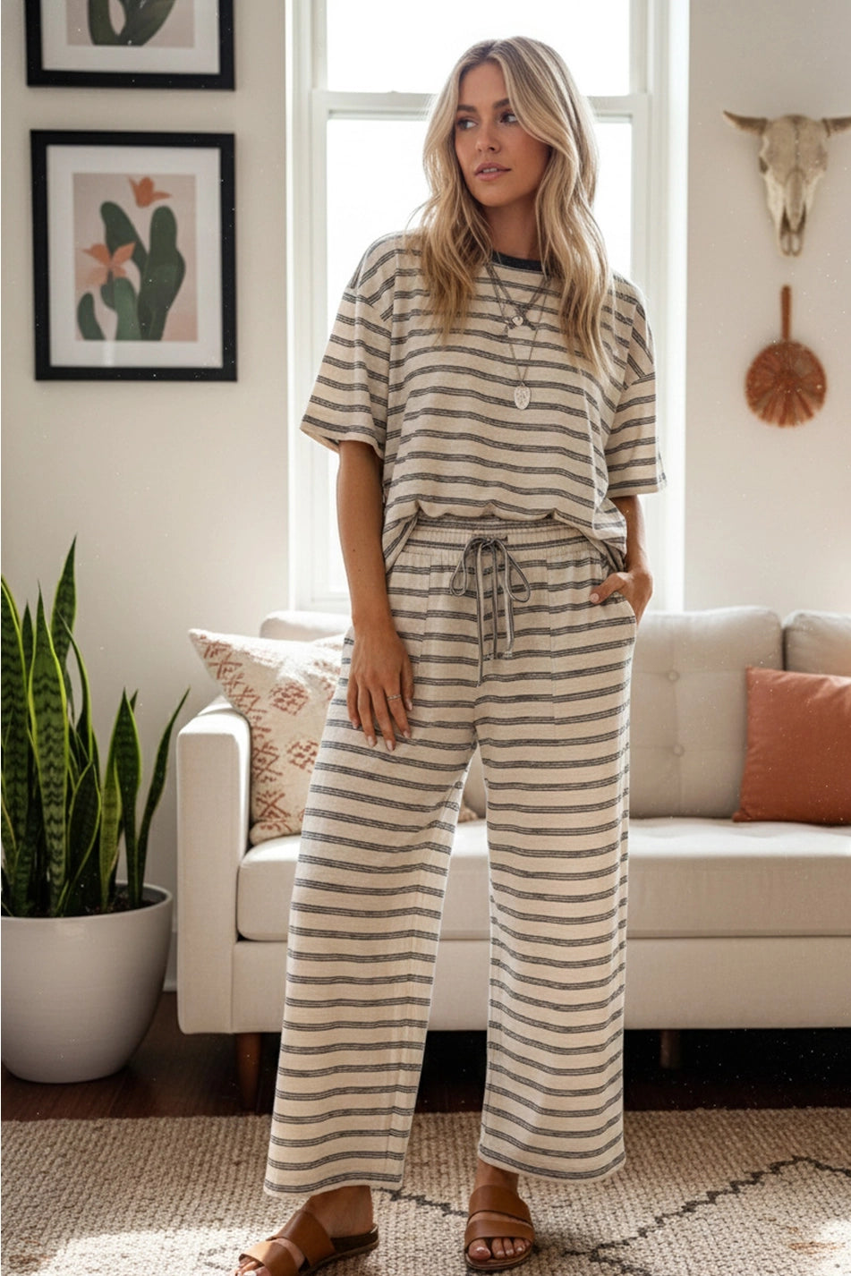Sienna Striped Set